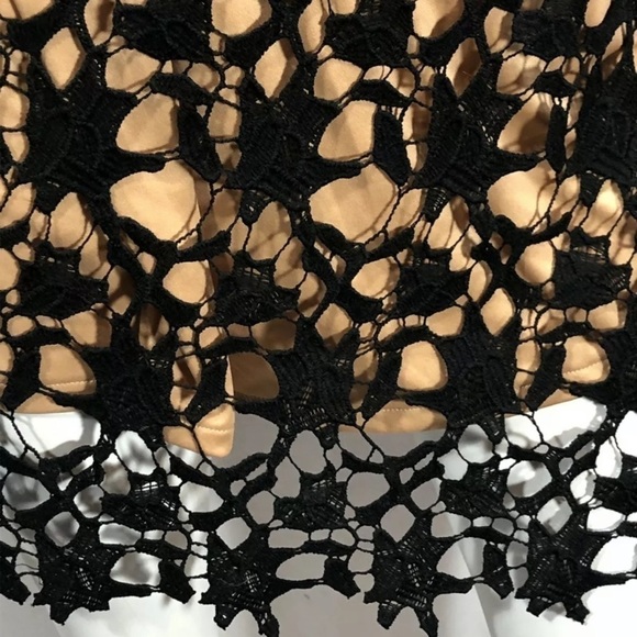 Size 8 Black Overlay With Pink Contrast Slip Short - Picture 3 of 8